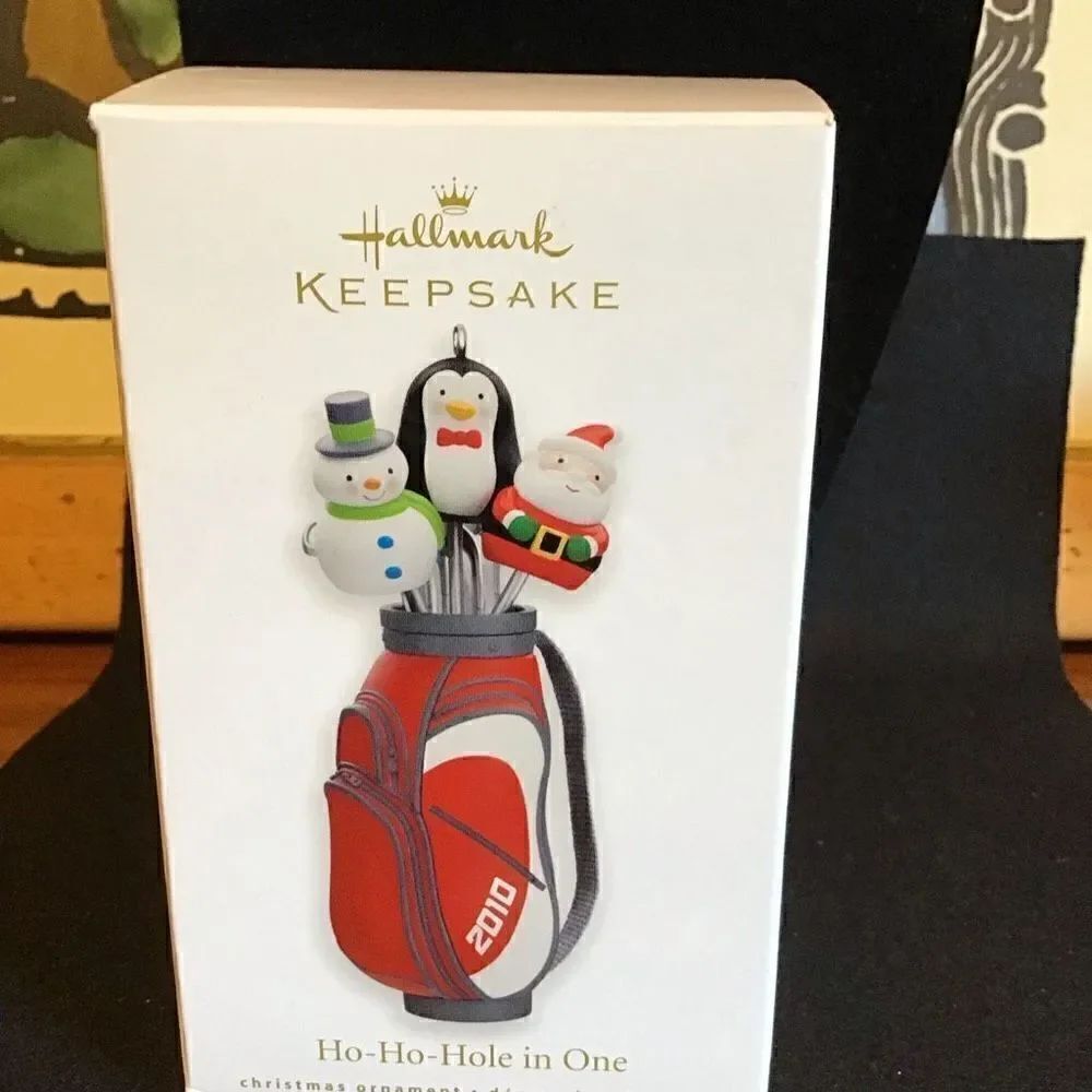 Ornament 2010 Ho Ho hole in one by Hallmark